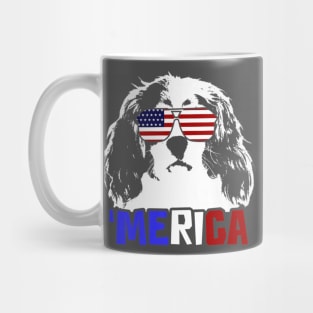 Patriot Cavalier King Charles Spaniel Dog 4th Of July Mug